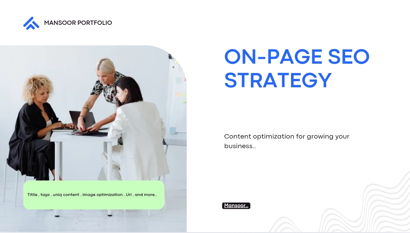 ON PAGE SEO